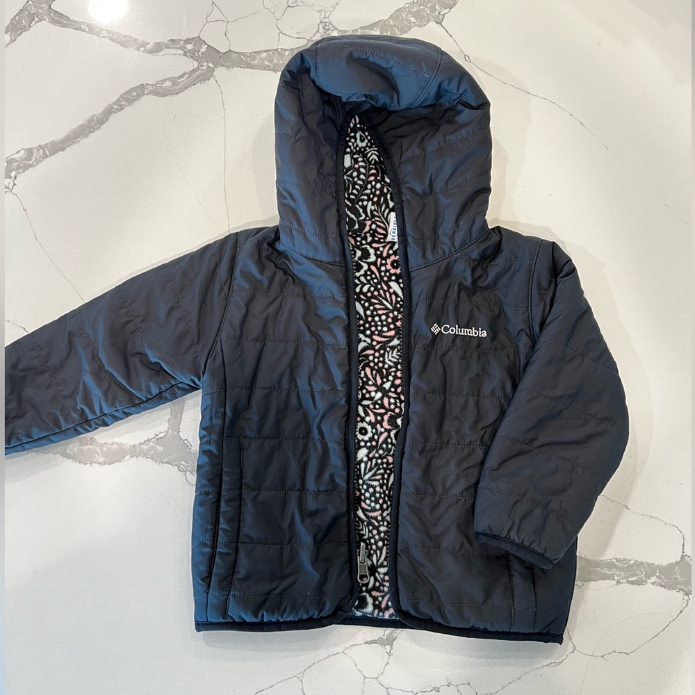 COUMBIA Girls reversible jacket